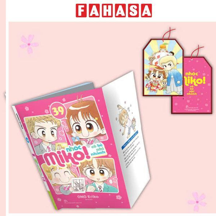 Sách - Nhóc Miko! Cô Bé Nhí Nhảnh - Tập 39 - Tặng Kèm Bookmark Giấy