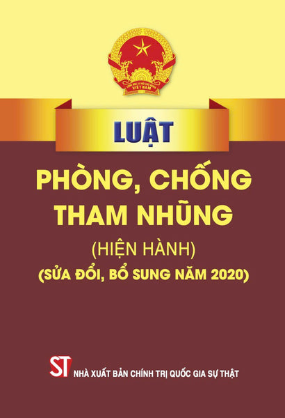 Luật Phòng, Chống Tham Nhũng (Hiện Hành) (Sửa Đổi, Bổ Sung Năm 2020)