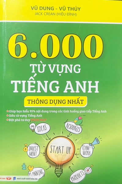 ￼Sách - 6.000 Từ Vựng Tiếng Anh Thông Dụng Nhất