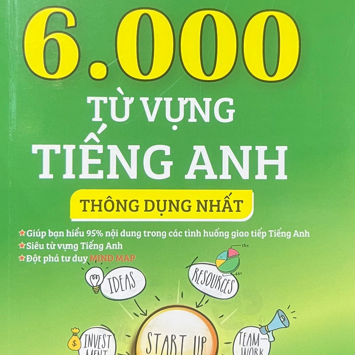 ￼Sách - 6.000 Từ Vựng Tiếng Anh Thông Dụng Nhất
