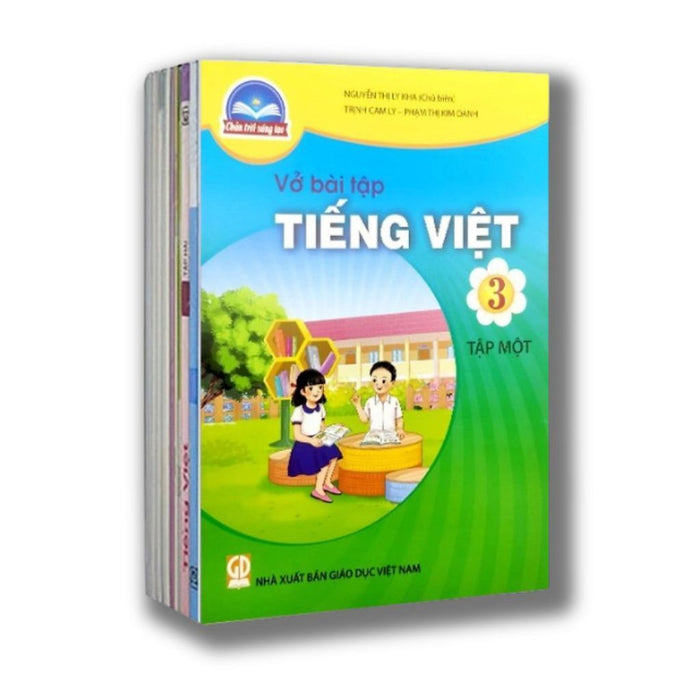 Bộ Vở Bài Tập Lớp 3- Chân Trời Sáng Tạo (12 Quyển- Kèm Bìa Nilong Bao Sách)