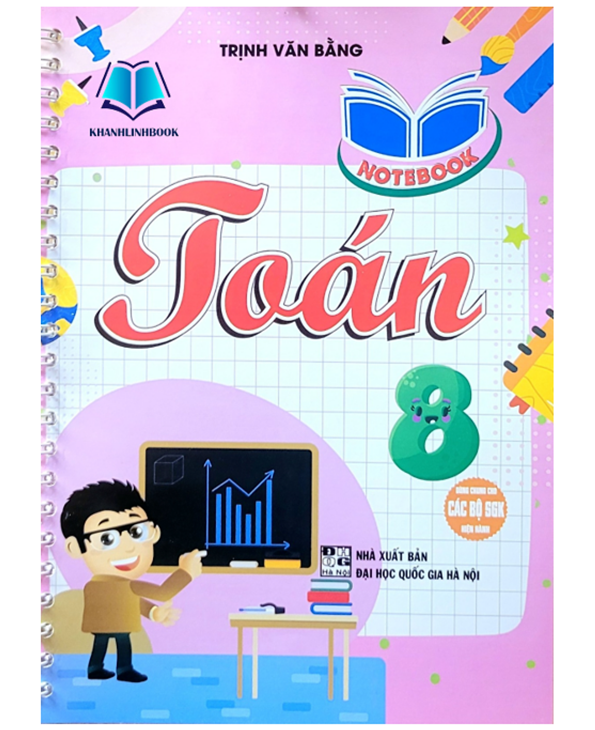 Sách - Notebook Toán 8 (Dùng Chung Cho Các Bộ Sgk Hiện Hành) (Ha)