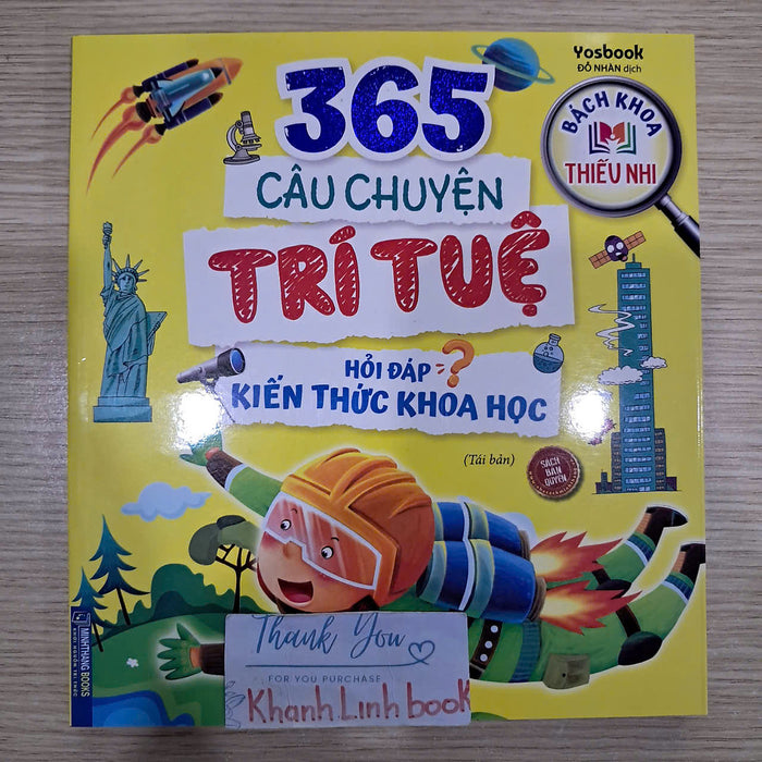 Sách - 365 Câu Chuyện Trí Tuệ - Hỏi Đáp Kiến Thức Khoa Học
