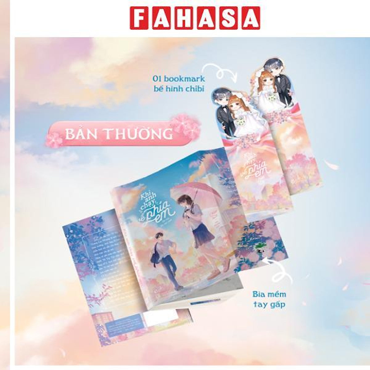 Sách - Khi Anh Chạy Về Phía Em (Tái Bản 2026) - Tặng Kèm Bookmark 2 Mặt Bồi Cứng