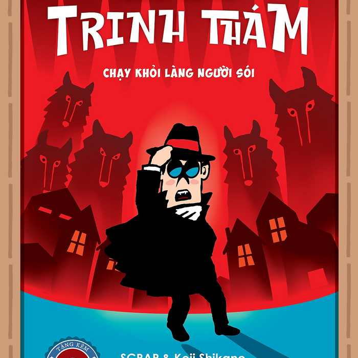 Sách Trò Chơi Trinh Thám - Chạy Khỏi Làng Người Sói