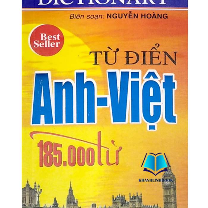 Sách - Từ Điển Anh - Việt (185.000 Từ) (Ha)