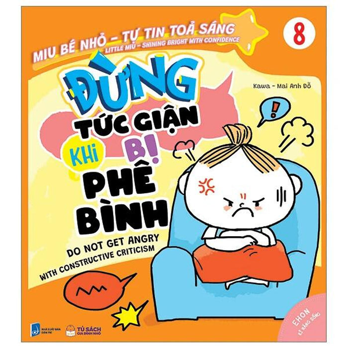 Sách Ehon Miu Bé Nhỏ Tự Tin Tỏa Sáng - Đừng Tức Giận Khi Bị Phê Bình