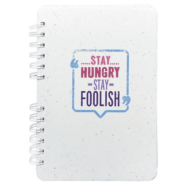 Sổ Tay Bìa Cứng: Stay Hungry Stay Foolish