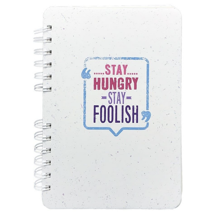 Sổ Tay Bìa Cứng: Stay Hungry Stay Foolish