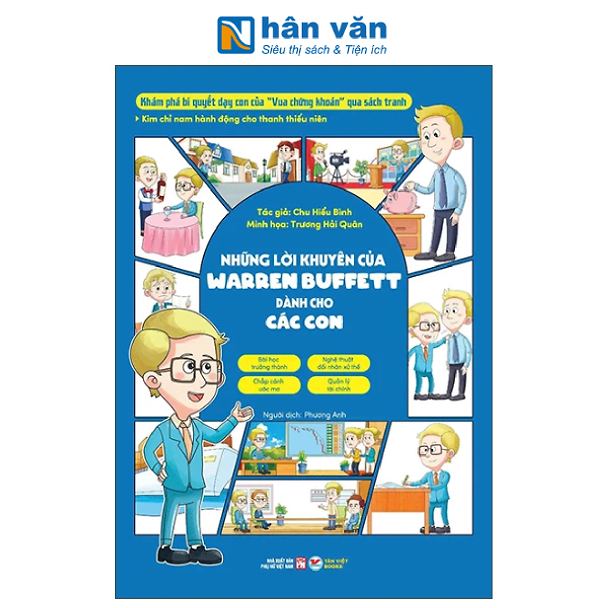 Sách - Kim Chỉ Nam Hành Động Cho Thanh Thiếu Niên - Những Lời Khuyên Của Warren Bufett Dành Cho Các Con - Chu Hiểu Bình, Trương Hải Quân