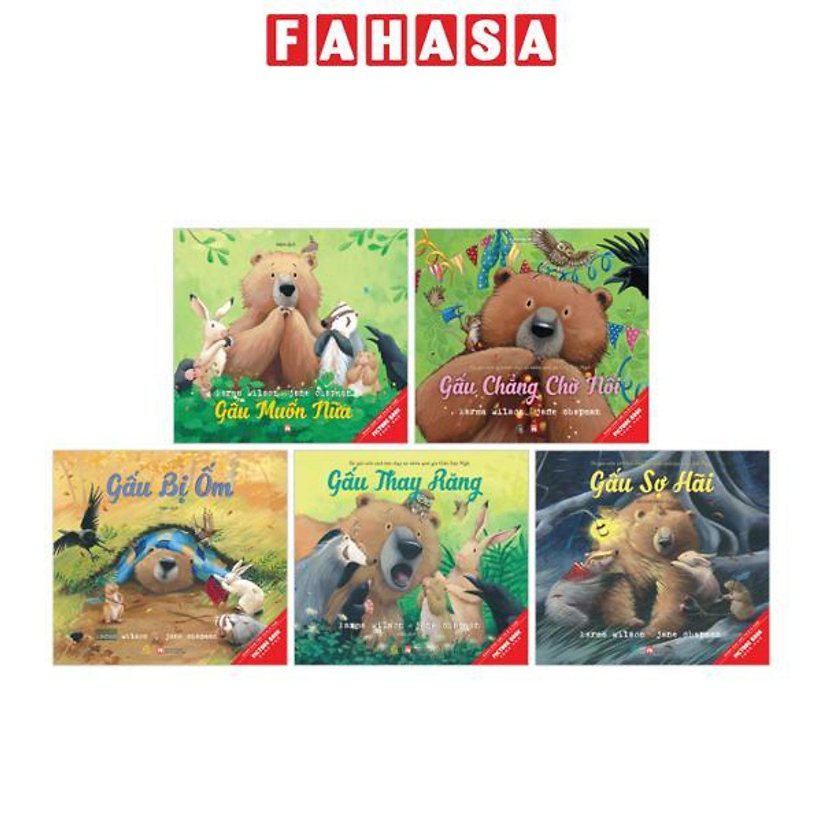 Sách - Bộ Sách Gấu Khôn Lớn (Bộ 5 Cuốn)