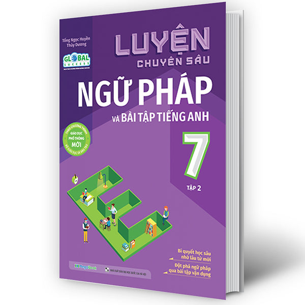 Sách - Luyện Chuyên Sâu Ngữ Pháp Và Bài Tập Tiếng Anh 7 - Tập 2 (Mg)