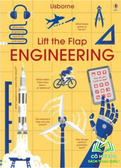 Sách Khám Phá Cách Hoạt Động Của Kỹ Thuật Lift The Flap Engineering (Sách Usborne)