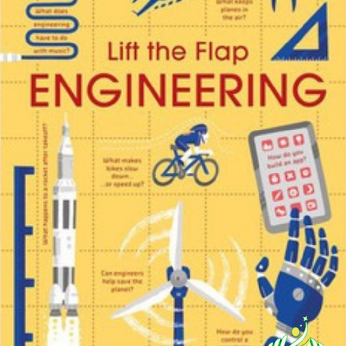 Sách Khám Phá Cách Hoạt Động Của Kỹ Thuật Lift The Flap Engineering (Sách Usborne)