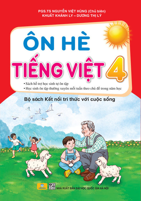 Sách - Bộ 2 Cuốn Ôn Hè Toán + Tiếng Việt 4 Kết Nối - Ndbooks