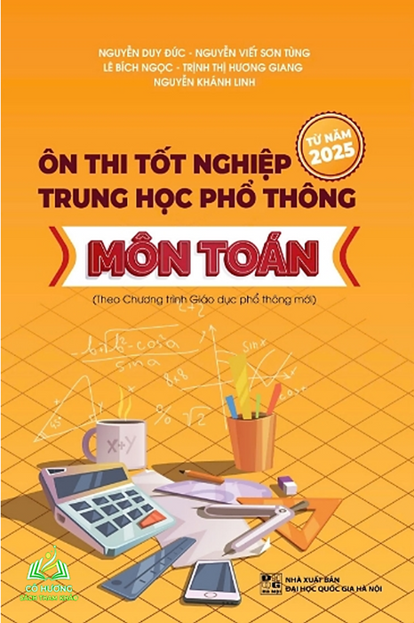 Sách - Ôn Thi Tốt Nghiệp Trung Học Phổ Thông Môn Toán + Ngữ Văn - Anh (Theo Chương Trình Giáo Dục Phổ Thông Mới) #Huongbook