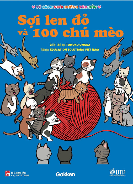 Sách - Sợi Len Đỏ Và 100 Chú Mèo - Tủ Sách Nuôi Dưỡng Tâm Hồn
