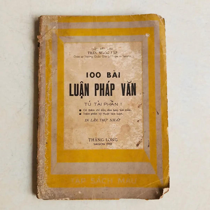 100 Bài Luận Pháp Văn
