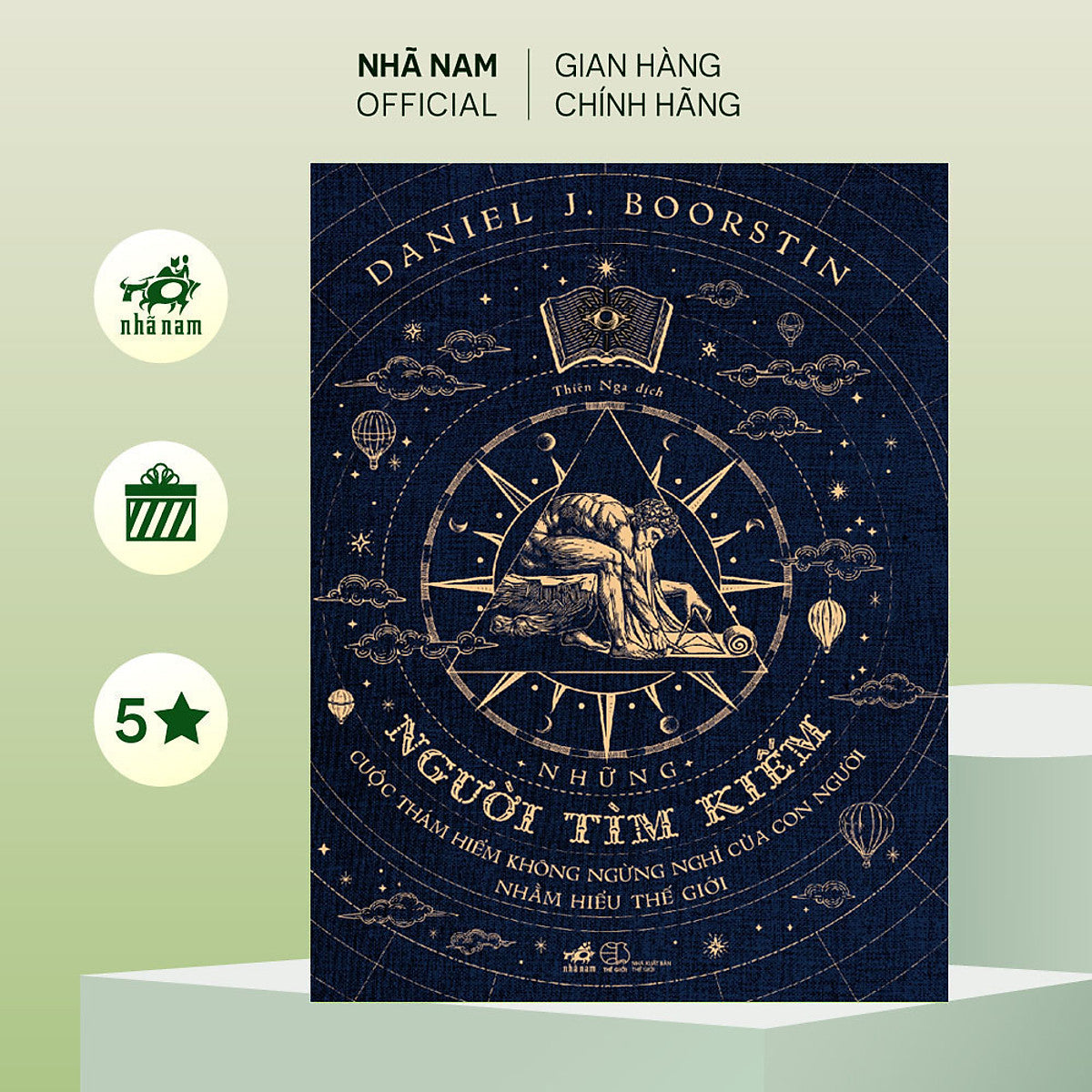 Sách - Những Người Tìm Kiếm (Daniel J. Boorstin) (Nhã Nam Official)