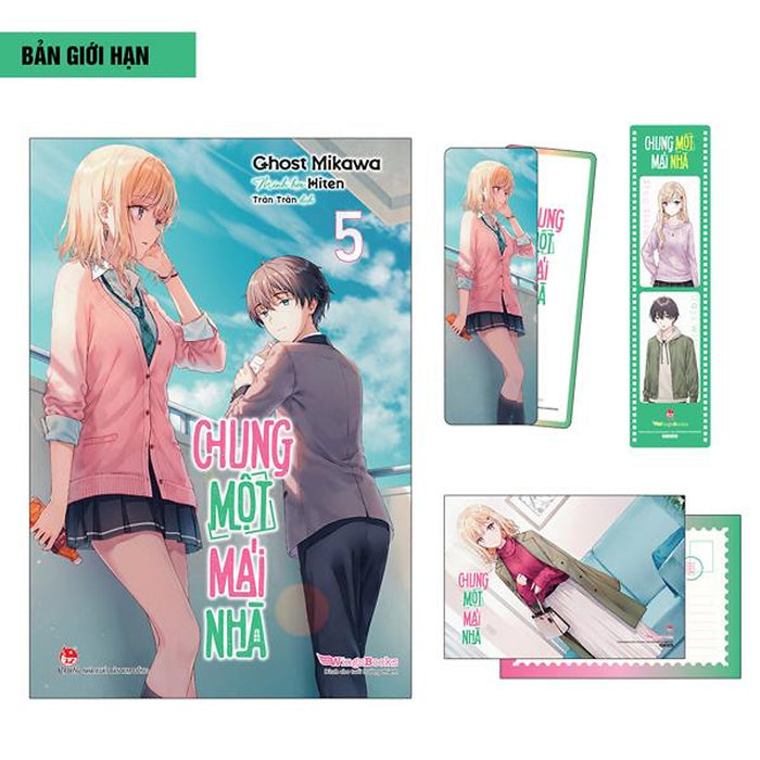 Sách - Chung Một Mái Nhà - Tập 5 - Bản Giới Hạn - Tặng Kèm Bookmark + Photostrip + Postcard