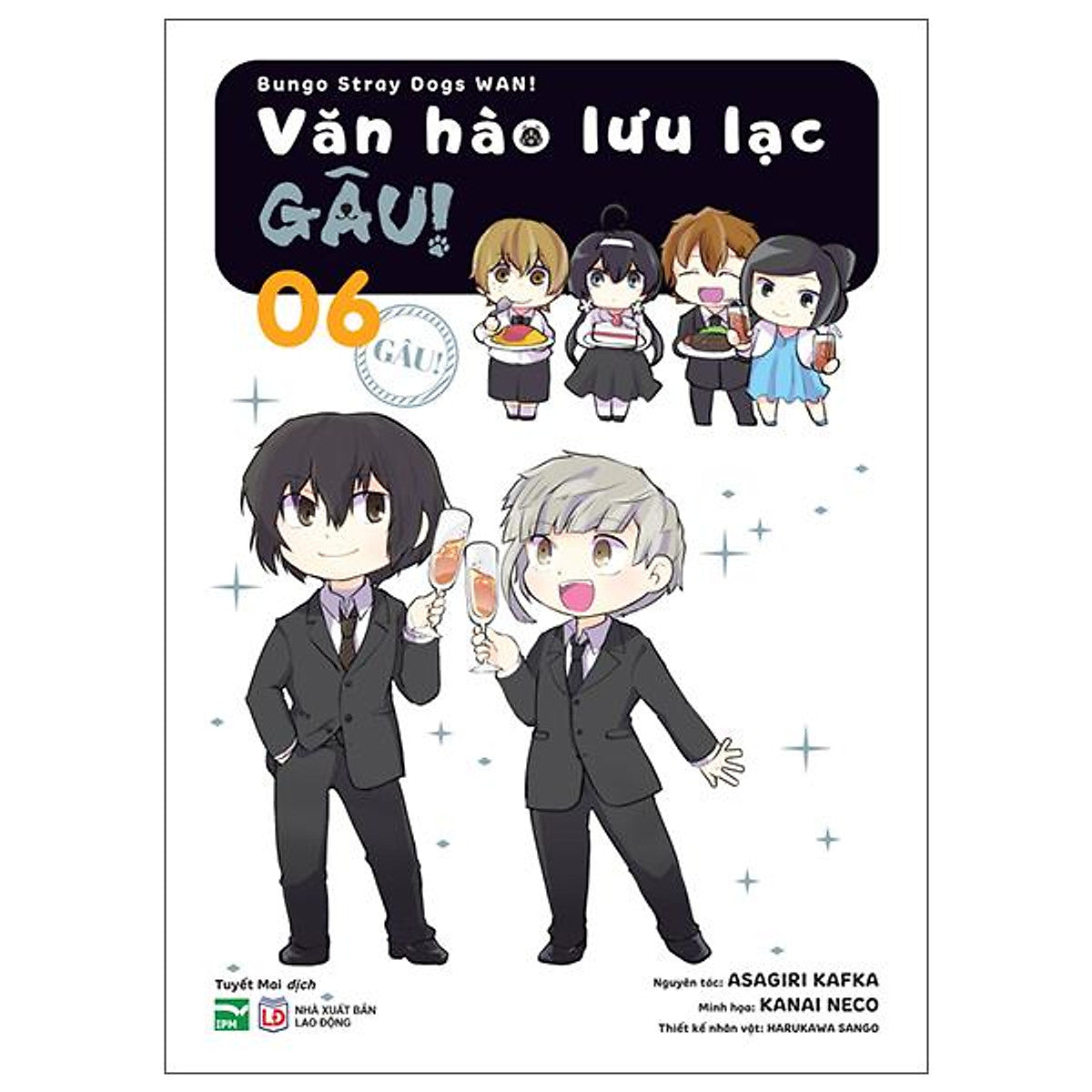 Sách - [Manga] Văn Hào Lưu Lạc - Gâu! - Tập 6