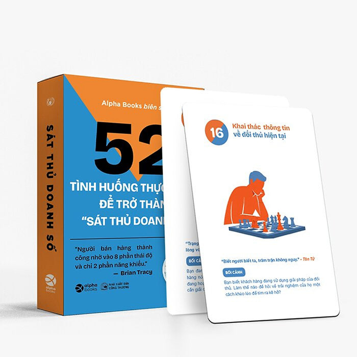 Flashcard Kỹ Năng Bán Hàng - 52 Tình Huống Thực Chiến Để Trở Thành Sát Thủ Doanh Số