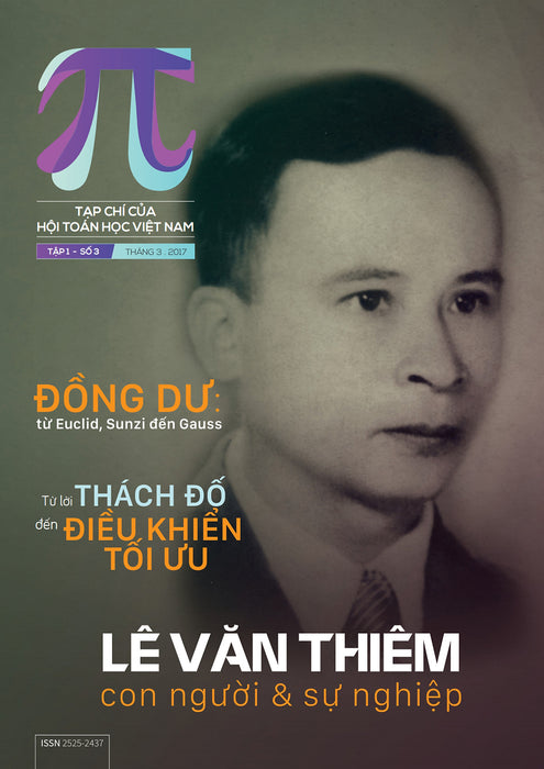 Tạp Chí Pi- Hội Toán Học Việt Nam Số 3/Tháng 3 Năm 2017