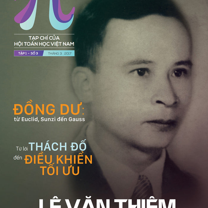 Tạp Chí Pi- Hội Toán Học Việt Nam Số 3/Tháng 3 Năm 2017