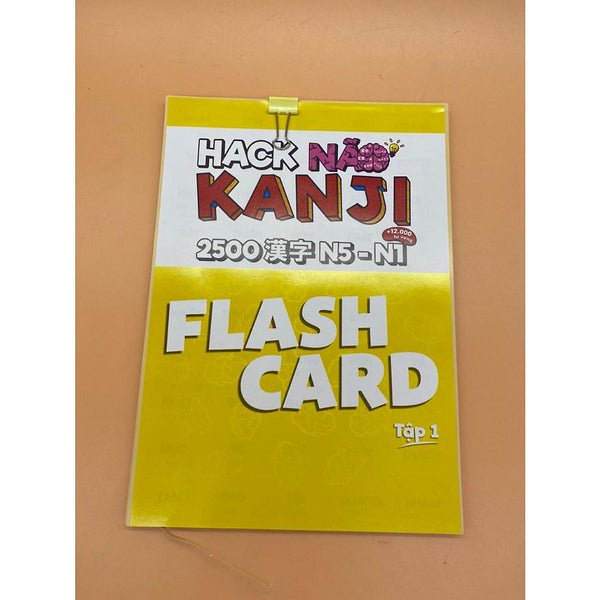 Flashcard Hack Não Kanji Tập 1+2+3