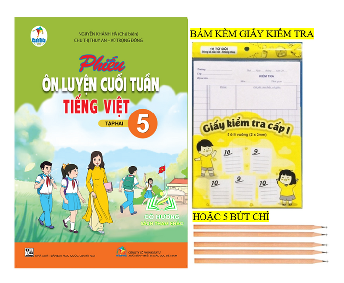 Sách - Phiếu Ôn Luyện Cuối Tuần Tiếng Việt 5 - Tập 2 (Cánh Diều)