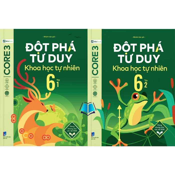 Sách - Đột Phá Tư Duy Khoa Học Tự Nhiên 6 - Dùng Chung Cho Các Bộ Sgk
