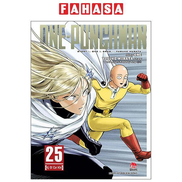 Sách - One-Punch Man - Tập 25 - Kị Sĩ Cơ Khí (Tái Bản 2025)