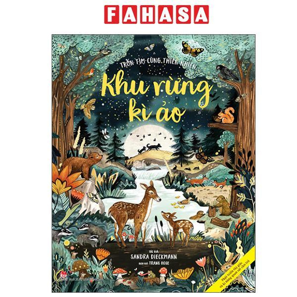 Sách - Trốn Tìm Cùng Thiên Nhiên - Khu Rừng Kì Ảo