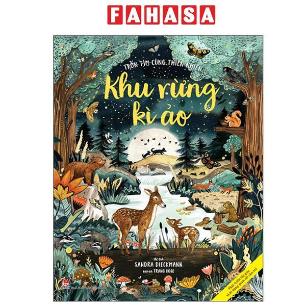 Sách - Trốn Tìm Cùng Thiên Nhiên - Khu Rừng Kì Ảo