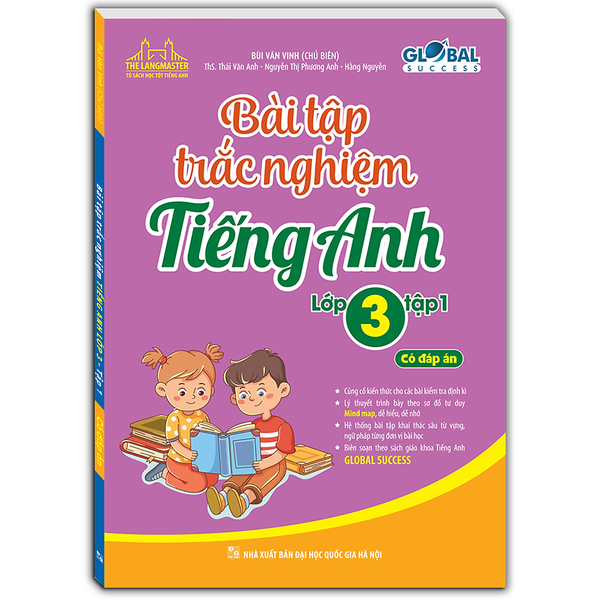 Global Success - Bài Tập Trắc Nghiệm Tiếng Anh Lớp 3 Tập 1 - Có Đáp Án