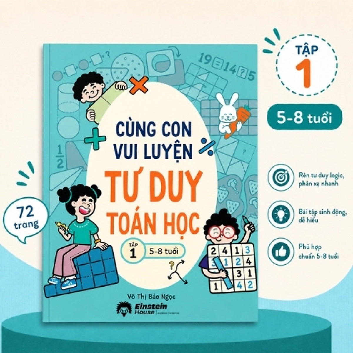 Sách Cùng Con Vui Luyện Tư Duy Toán Học (Chọn Tập)