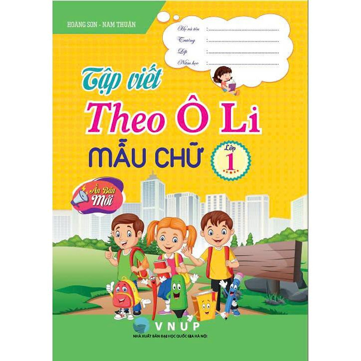 Sách - Tập Viết Theo Ô Li Mẫu Chữ (Lớp 1) - Ha