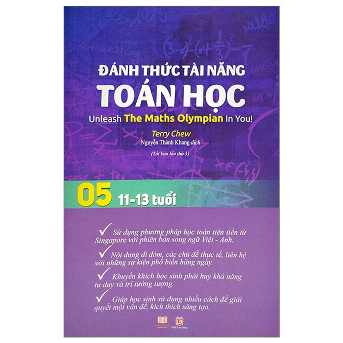 Sách Đánh Thức Tài Năng Toán Học Tập 5 (11-13 Tuổi)
