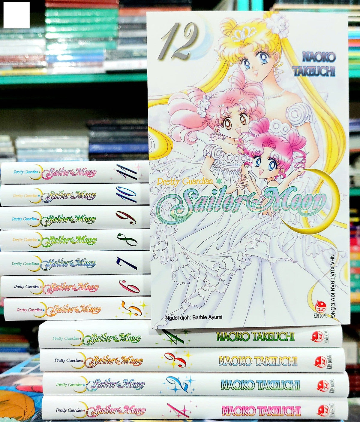 Truyện Tranh Sailor Moon - Pretty Guardian Full 12 Tập (Chang Book)