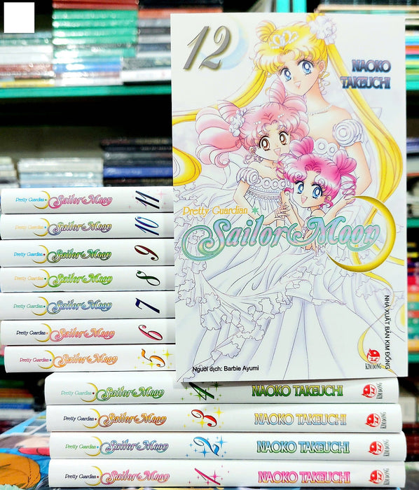 Truyện Tranh Sailor Moon - Pretty Guardian Full 12 Tập (Chang Book)