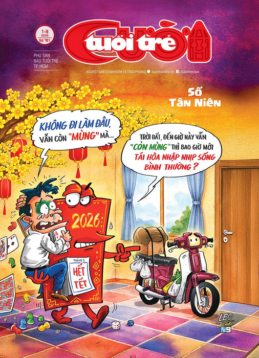 Tuổi Trẻ Cười Số 3 Phát Hành Ngày 1-3-2026