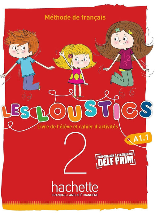 Sách Học Tiếng Pháp- Les Loustics (6 Niveaux) Volume 2 - Livre De L'Eleve + Cahier D'Activites (A1)