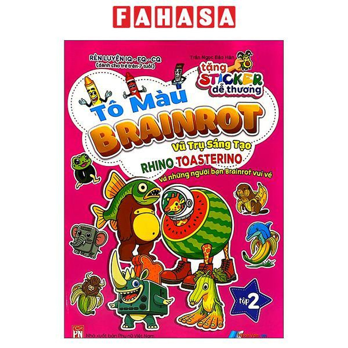 Sách - Tô Màu Brainrot - Vũ Trụ Sáng Tạo - Tập 2
