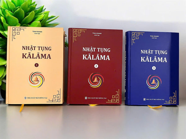 Bộ 3 Cuốn Sách Kinh Nhật Tụng Kàlàma - Toại Khanh (Tập 1-2-3)