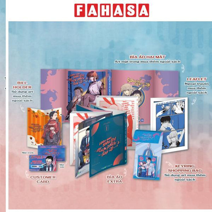 Sách - Hiên Sau Siêu Thị Muộn Phiền Bay Đi - Tập 1 - Bản Sưu Tầm - Tặng Kèm Bìa Extra + Bìa Áo Hai Mặt + Leaflet + Customer Card + Bill Holder + Keyring