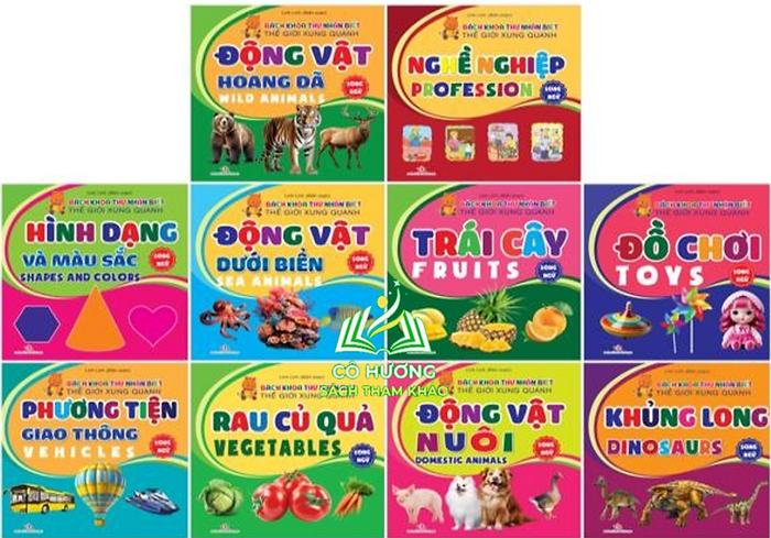 Sách Bộ Sách Bách Khoa Thư Nhận Biết Thế Giới Xung Quanh (Bộ 10 Cuốn)