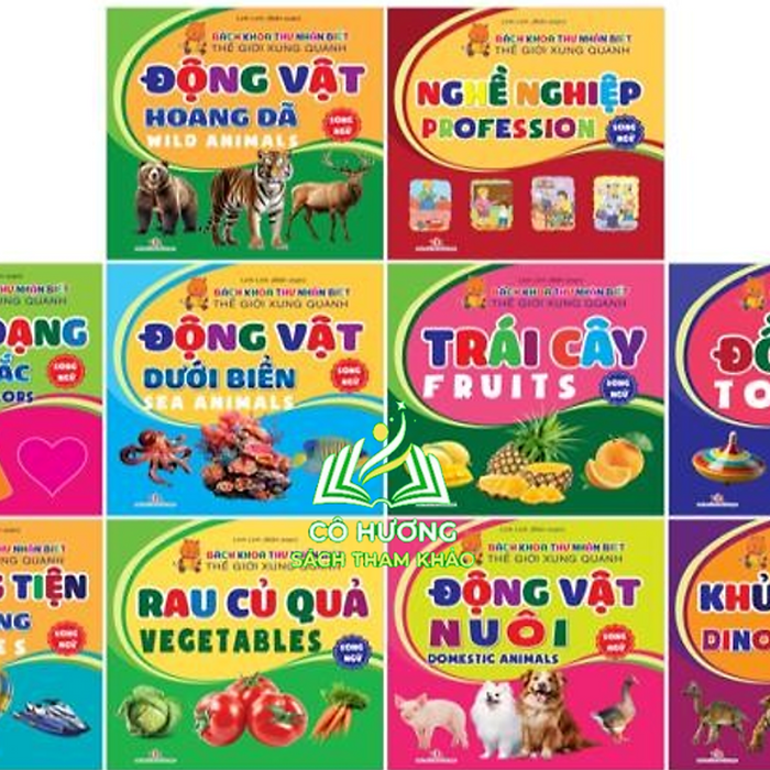 Sách Bộ Sách Bách Khoa Thư Nhận Biết Thế Giới Xung Quanh (Bộ 10 Cuốn)