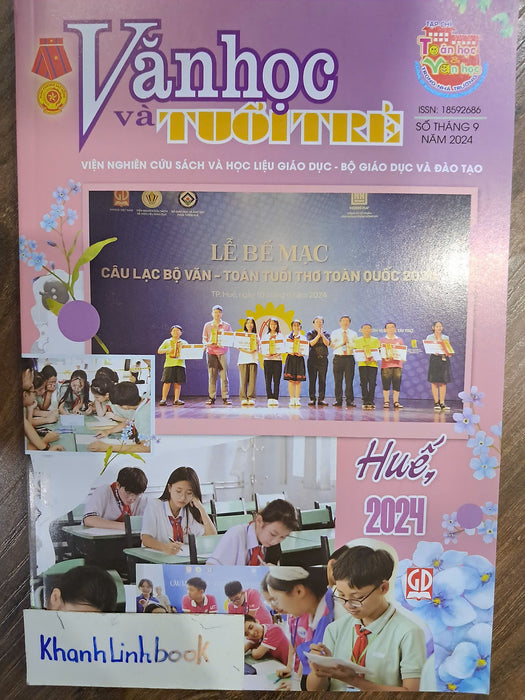 Sách - Văn Học Và Tuổi Trẻ ( Tháng 9 - 2024 )