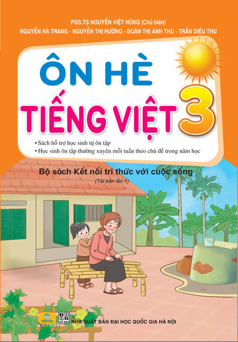 Sách - Bộ 2 Cuốn Ôn Hè Toán + Tiếng Việt Lớp 3 Kết Nối - Ndbooks