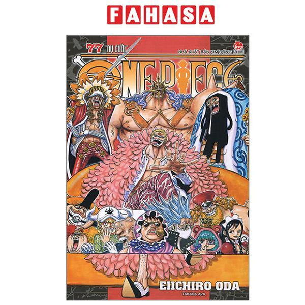 Sách - One Piece - Tập 77 - Nụ Cười - Bản Bìa Áo (Tái Bản 2025)
